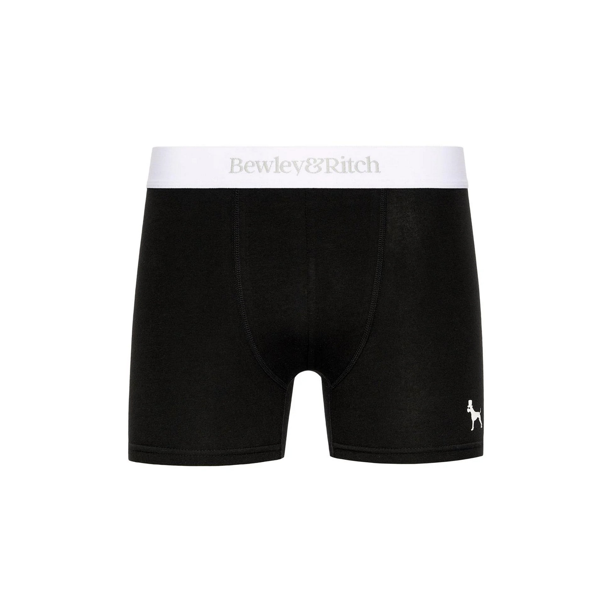 Black-Mixed - Lifestyle - Bewley & Ritch Mens Columba Boxer Shorts (Pack of 5)