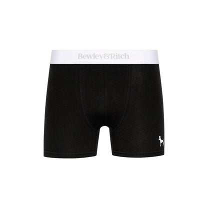 Black-Mixed - Lifestyle - Bewley & Ritch Mens Columba Boxer Shorts (Pack of 5)