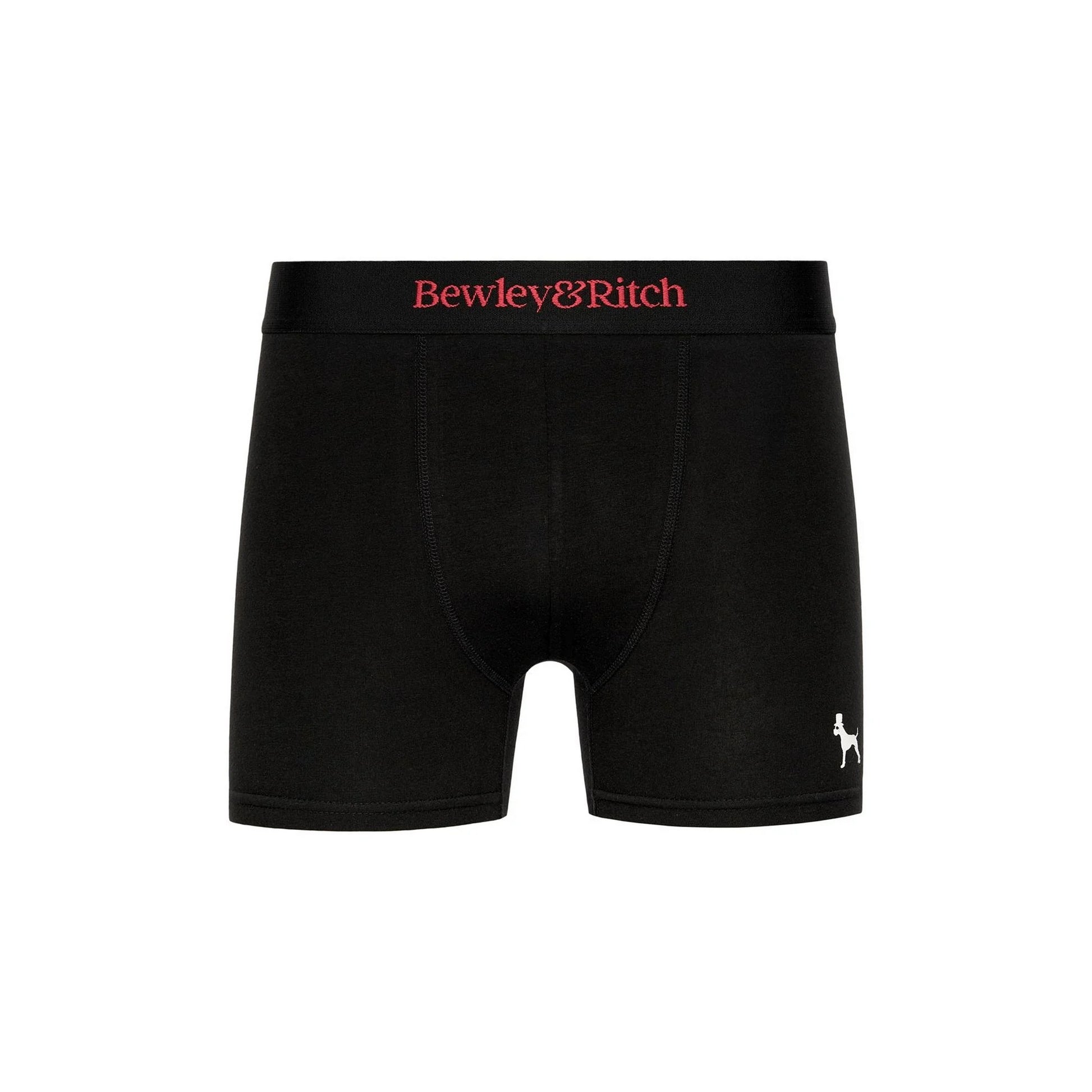 Black-Mixed - Pack Shot - Bewley & Ritch Mens Columba Boxer Shorts (Pack of 5)