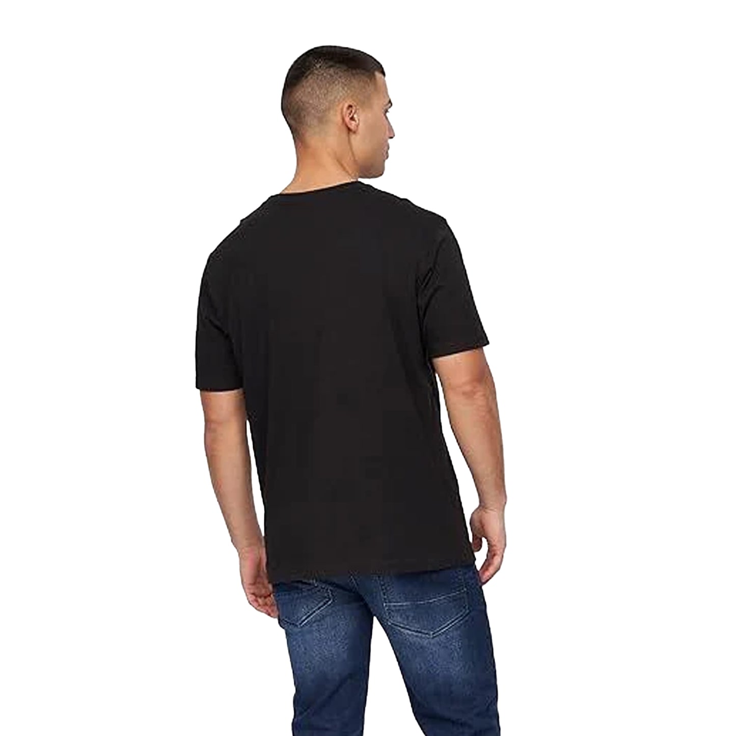 Green-Black-Multicoloured - Side - Kandor Mens Dovar T-Shirt (Pack Of 5)