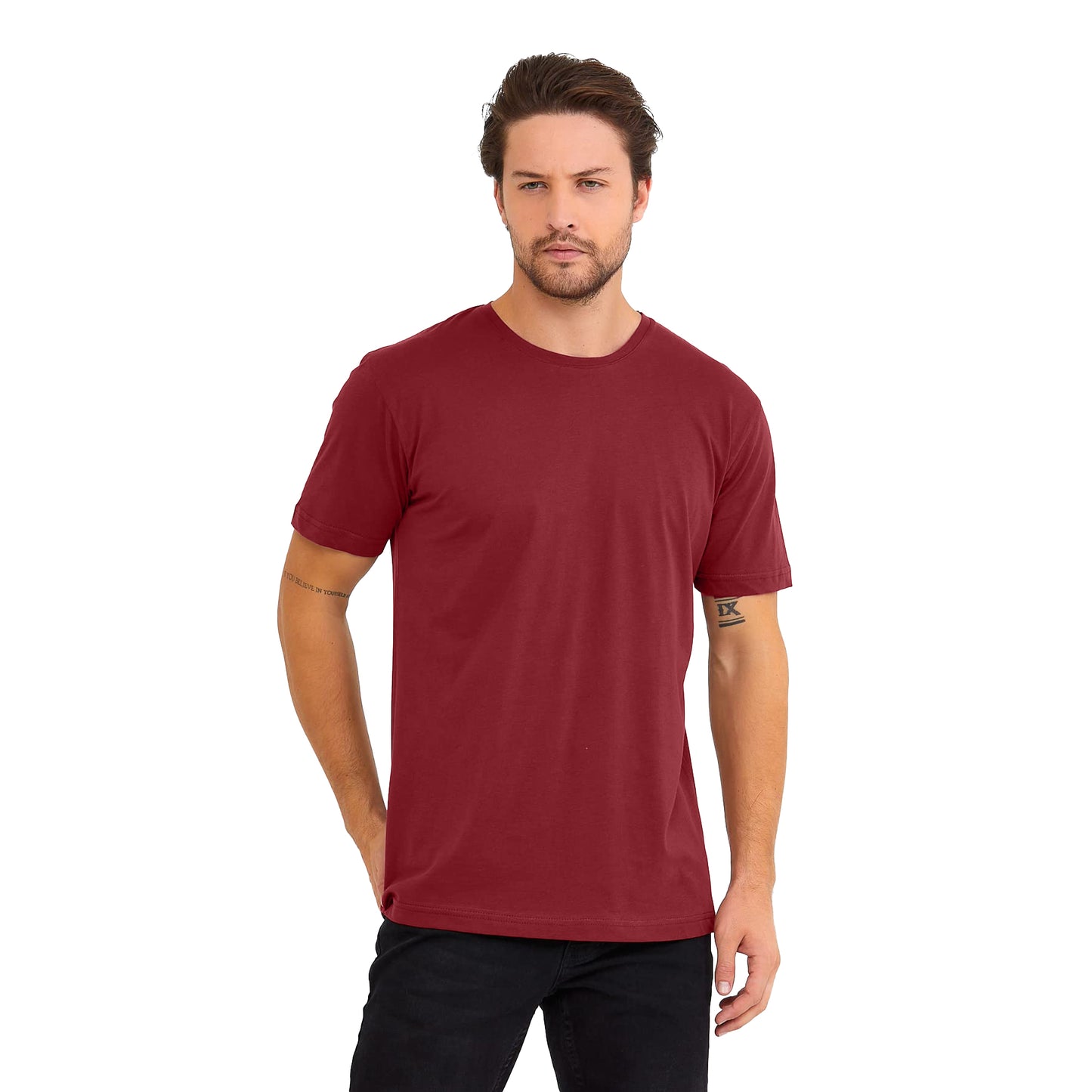 Multicoloured - Front - Kandor Mens Dovar T-Shirt (Pack Of 5)