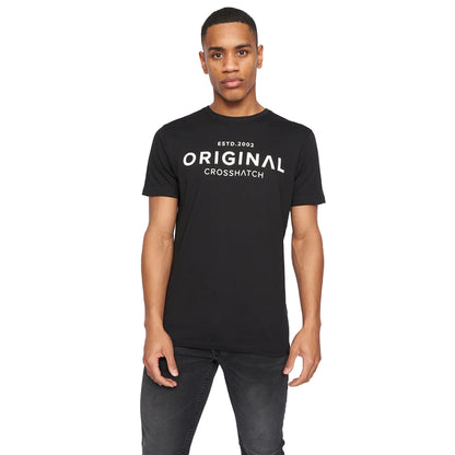 Multicoloured - Side - Crosshatch Mens Wester T-Shirt (Pack of 5)