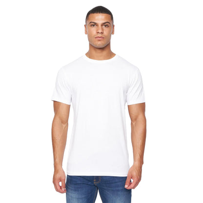 Multicoloured - Side - Duck and Cover Mens Caplaz & Frankinz T-Shirt (Pack of 10)