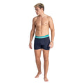 Multicoloured - Side - Smith & Jones Mens Jaspin Boxer Shorts (Pack of 5)