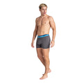 Multicoloured - Pack Shot - Smith & Jones Mens Jaspin Boxer Shorts (Pack of 5)