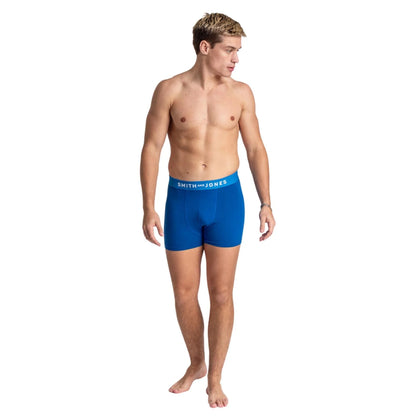 Multicoloured - Side - Smith & Jones Mens Graylen Boxer Shorts (Pack of 5)