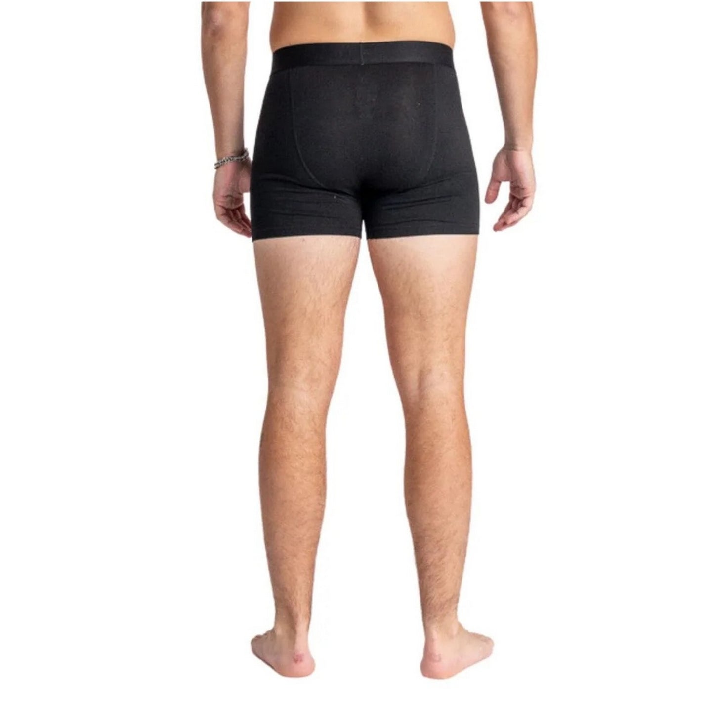 Multicoloured - Back - Smith & Jones Mens Tovin Boxer Shorts (Pack of 5)