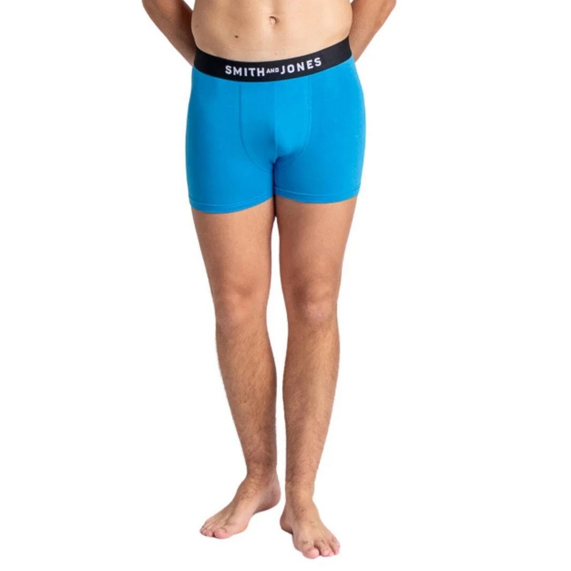 Green-Blue-Black - Back - Smith & Jones Mens Riggon Assorted Designs Boxer Shorts (Pack of 5)