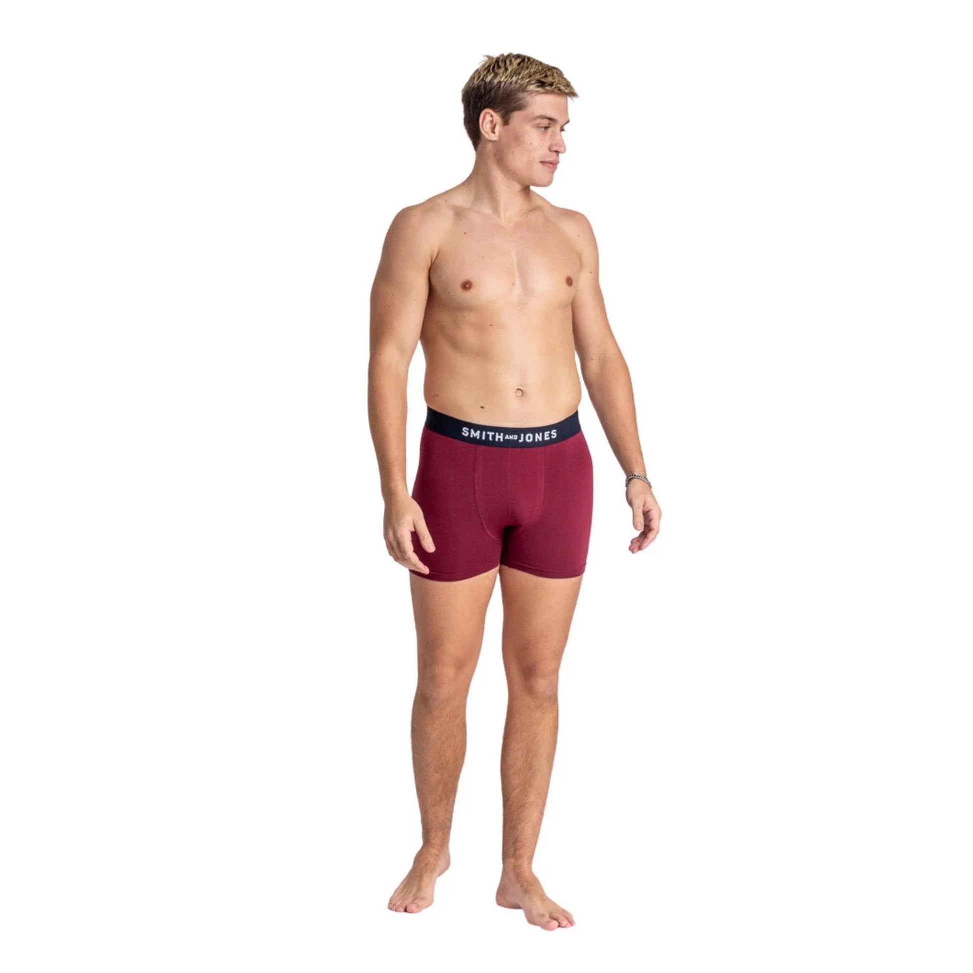 Multicoloured - Side - Smith & Jones Mens Aziel Assorted Designs Boxer Shorts (Pack of 7)