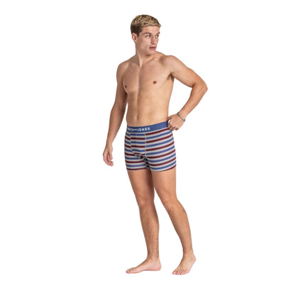 Multicoloured - Lifestyle - Smith & Jones Mens Aziel Assorted Designs Boxer Shorts (Pack of 7)