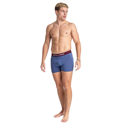 Multicoloured - Close up - Smith & Jones Mens Aziel Assorted Designs Boxer Shorts (Pack of 7)