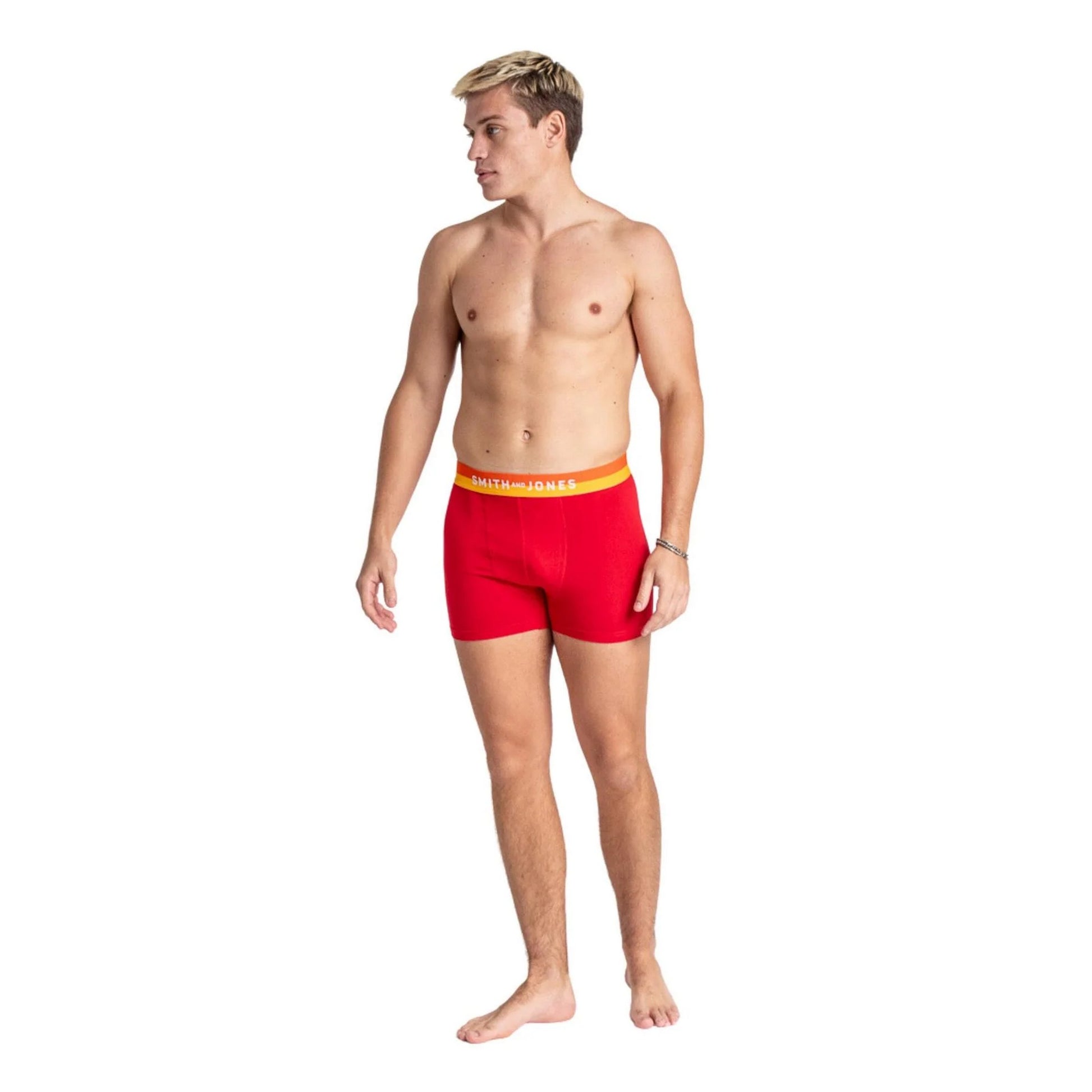 Multicoloured - Lifestyle - Smith & Jones Mens Brevin Boxer Shorts (Pack of 5)