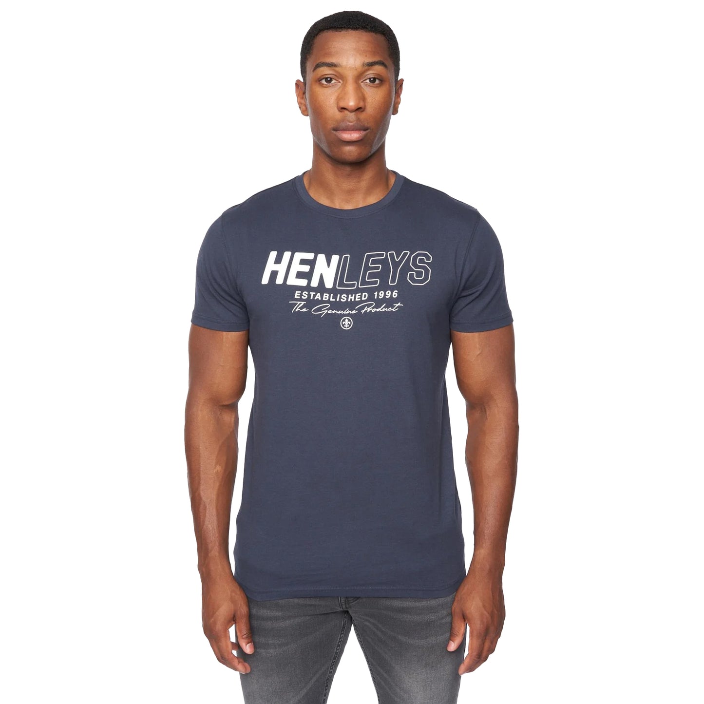 Multicoloured - Lifestyle - Henleys Mens Melvern T-Shirt (Pack of 3)