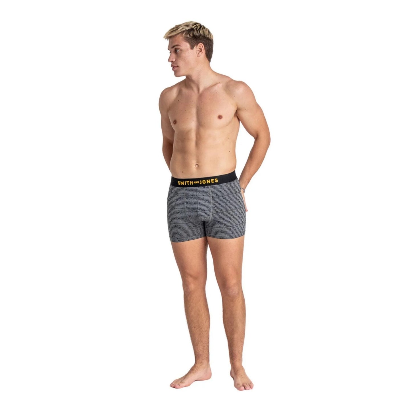Multicoloured - Lifestyle - Smith & Jones Mens Kole Assorted Designs Boxer Shorts (Pack of 5)