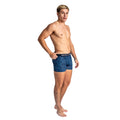 Blue-Black-Navy - Back - Smith & Jones Mens Zyden Assorted Designs Boxer Shorts (Pack of 7)