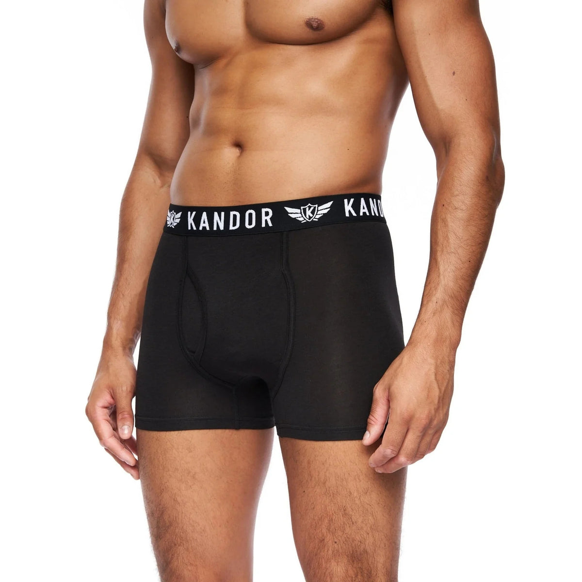 Multicoloured - Pack Shot - Kandor Mens Bambers Boxer Shorts (Pack Of 5)
