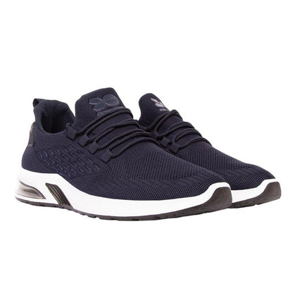 Navy - Front - Crosshatch Mens Armilla Trainers