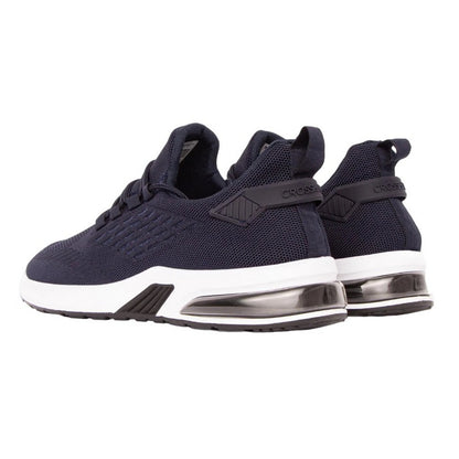 Navy - Back - Crosshatch Mens Armilla Trainers