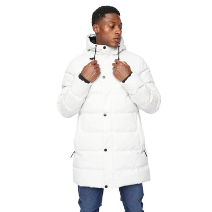 Putty - Front - Crosshatch Mens Daydream Parka