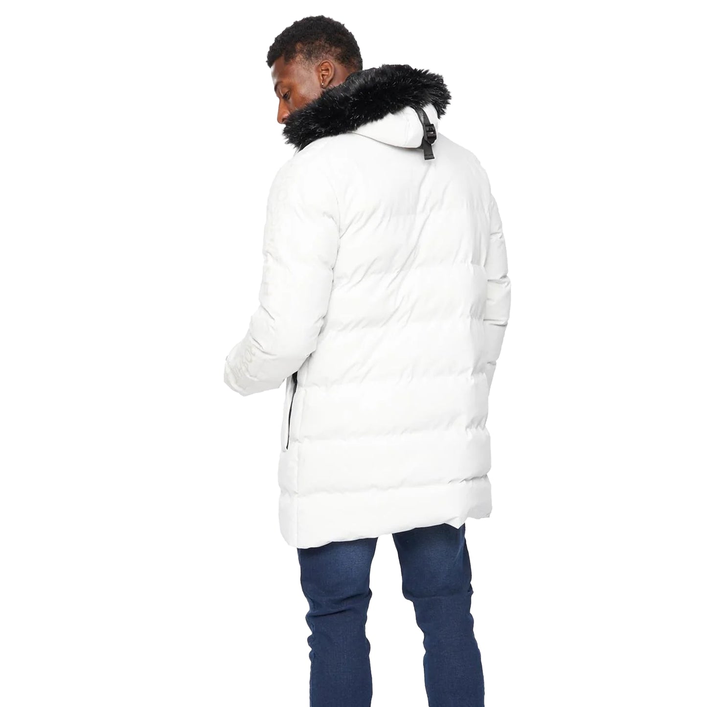 Putty - Back - Crosshatch Mens Daydream Parka