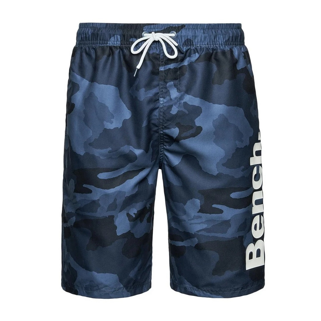 Blue - Front - Bench Mens Bermuda Camo Swim Shorts