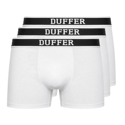 Multicoloured - Front - Duffer Mens Holloway Boxer Shorts (Pack of 3)