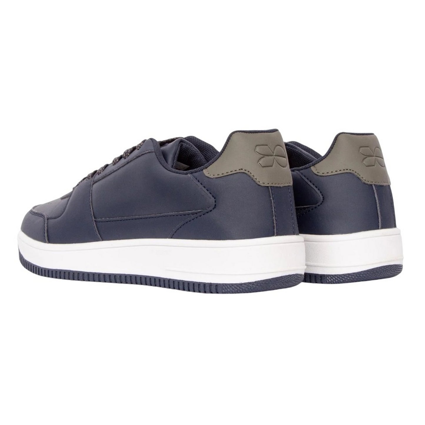 Navy - Back - Crosshatch Mens Toribio Trainers