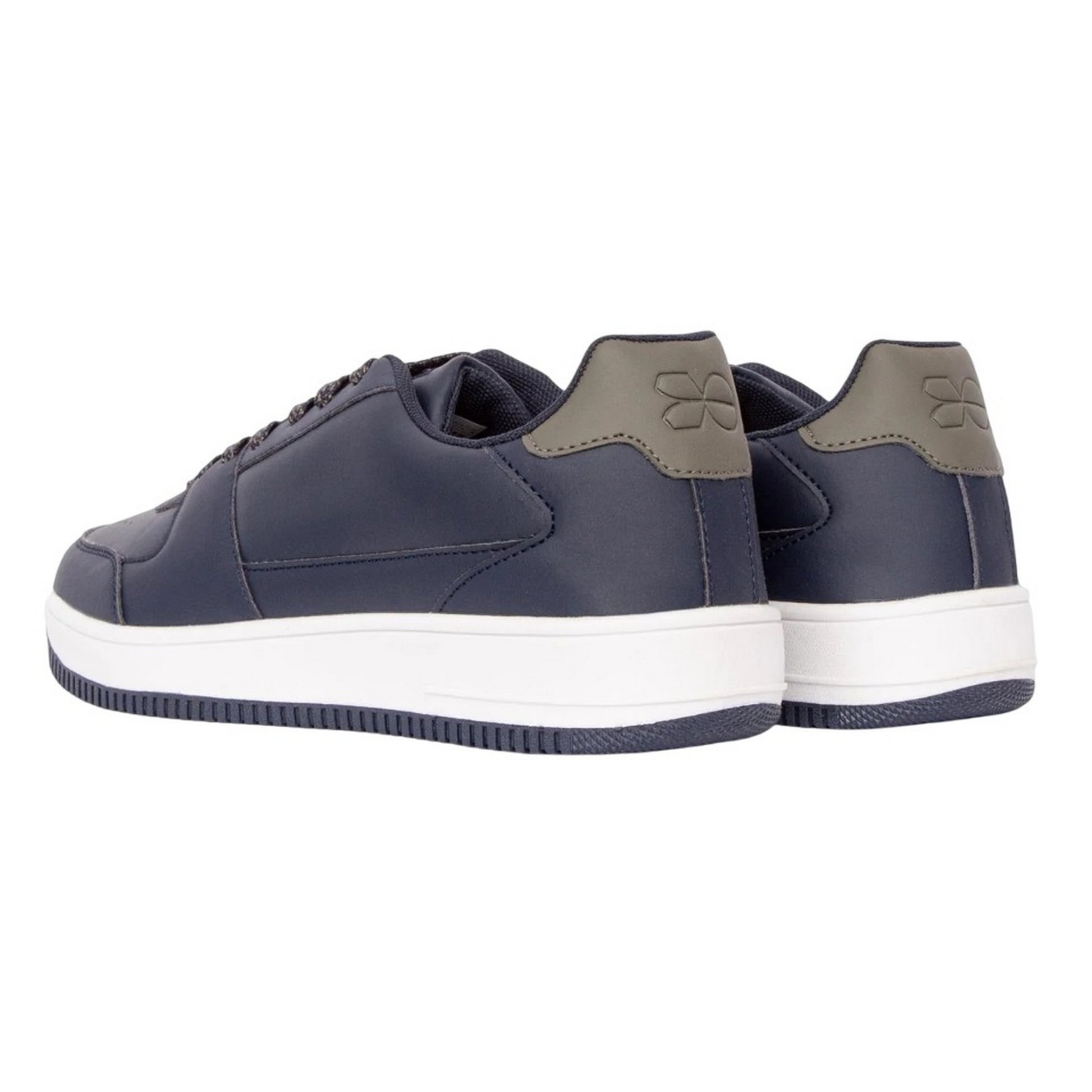 Navy - Back - Crosshatch Mens Toribio Trainers