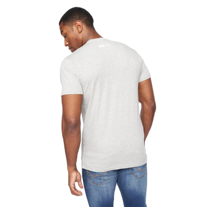 Grey Marl - Back - Henleys Mens Melvern T-Shirt
