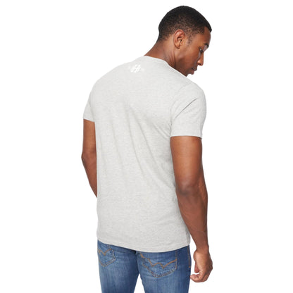 Grey Marl - Back - Henleys Mens Tipton T-Shirt