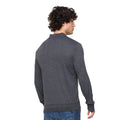Black Marl - Back - Bewley & Ritch Mens Ashland Polo Sweatshirt