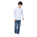 Light Grey Marl - Side - Bewley & Ritch Mens Ashland Polo Sweatshirt