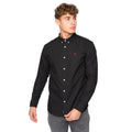 Black - Front - Bewley & Ritch Mens Chatmen Oxford Slim Shirt