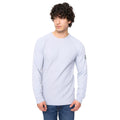 Light Grey Marl - Front - Bewley & Ritch Mens Crestfield Knitted Crew Neck Jumper
