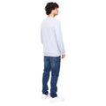 Light Grey Marl - Back - Bewley & Ritch Mens Crestfield Knitted Crew Neck Jumper