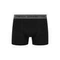Black-Grey - Side - French Connection Mens FC31 Boxer Shorts (Pack of 3)