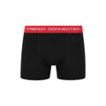 Black - Side - French Connection Mens FC20 Boxer Shorts (Pack of 3)