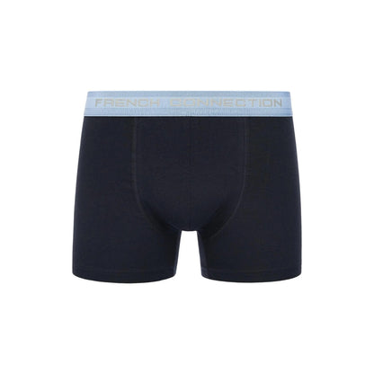 Navy - Side - French Connection Mens FC16 Boxer Shorts (Pack of 3)