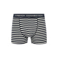 Black-White-Grey - Side - French Connection Mens FC14 Boxer Shorts (Pack of 3)