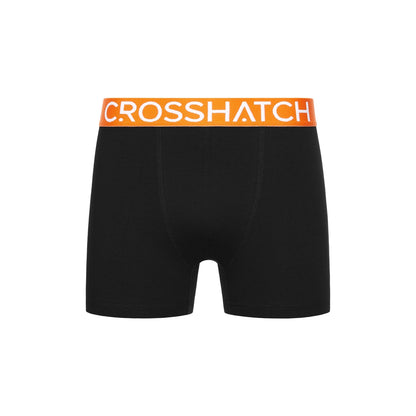 Multicoloured - Close up - Crosshatch Mens Septet Boxer Shorts (Pack of 7)