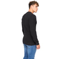 Black - Back - Crosshatch Mens Kabstars Cable Knit Pullover