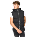 Black - Back - Crosshatch Mens Hanjo Gilet
