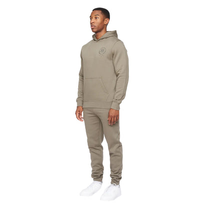 Khaki Green - Side - Henleys Mens Alston Hoodie