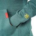 Deep Green - Side - Duck and Cover Mens Chatham Hoodie