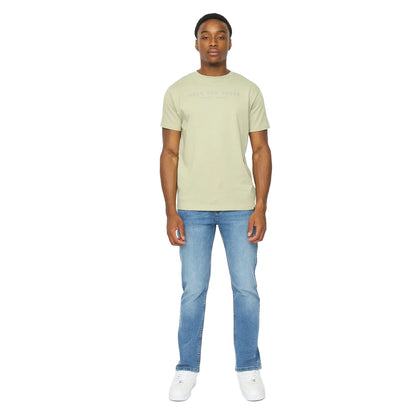 Stone Wash - Lifestyle - Duck and Cover Mens Janstar Straight Leg Jeans