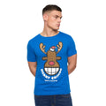 Deep Azure - Side - Xplicit Mens Rednose Christmas T-Shirt