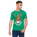 Jolly Green - Side - Xplicit Mens Rednose Christmas T-Shirt