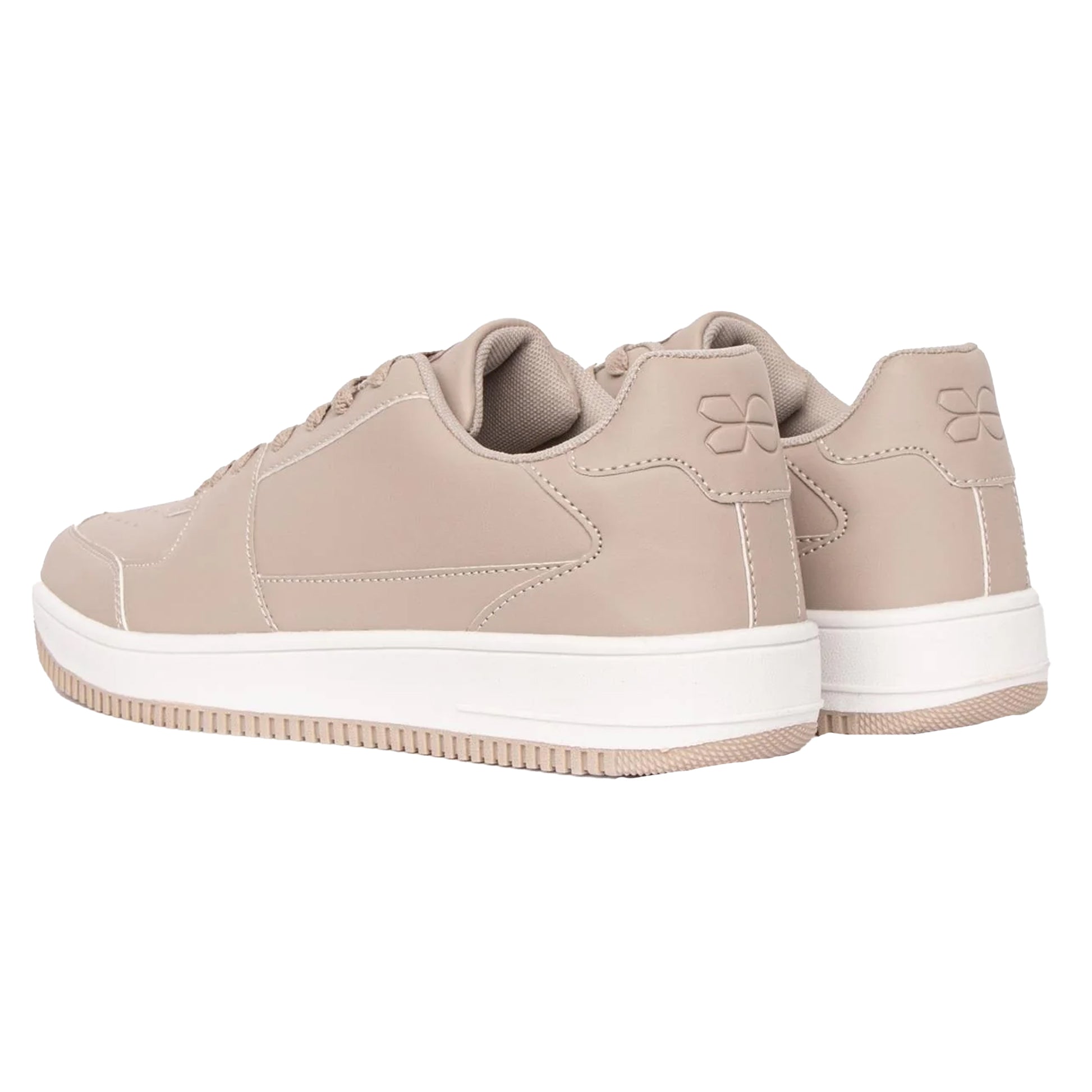 Stone - Back - Crosshatch Mens Casimiro Trainers