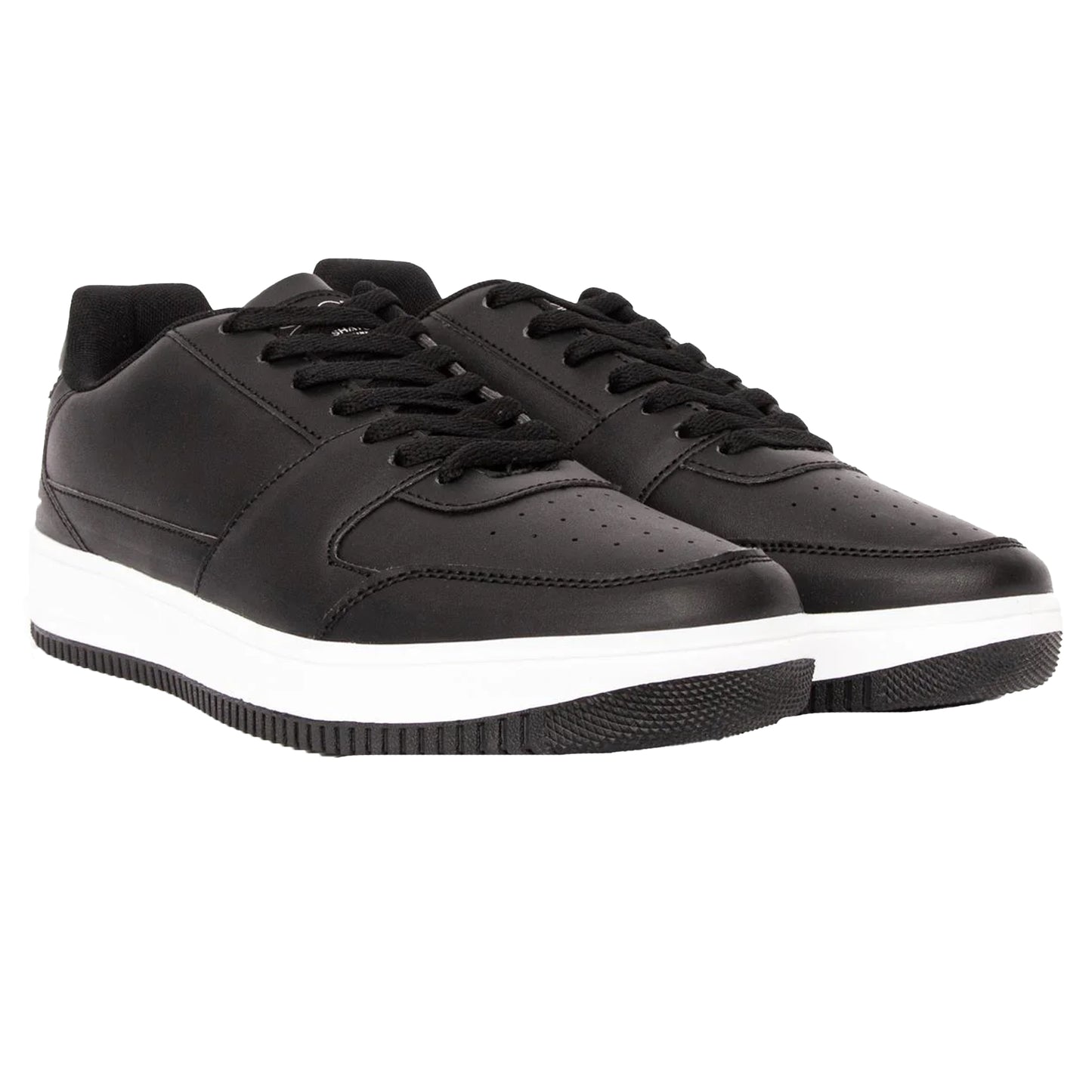 Black - Front - Crosshatch Mens Casimiro Trainers