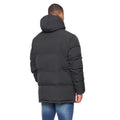 Black - Back - Duck and Cover Mens Fletchley Puffer Jacket